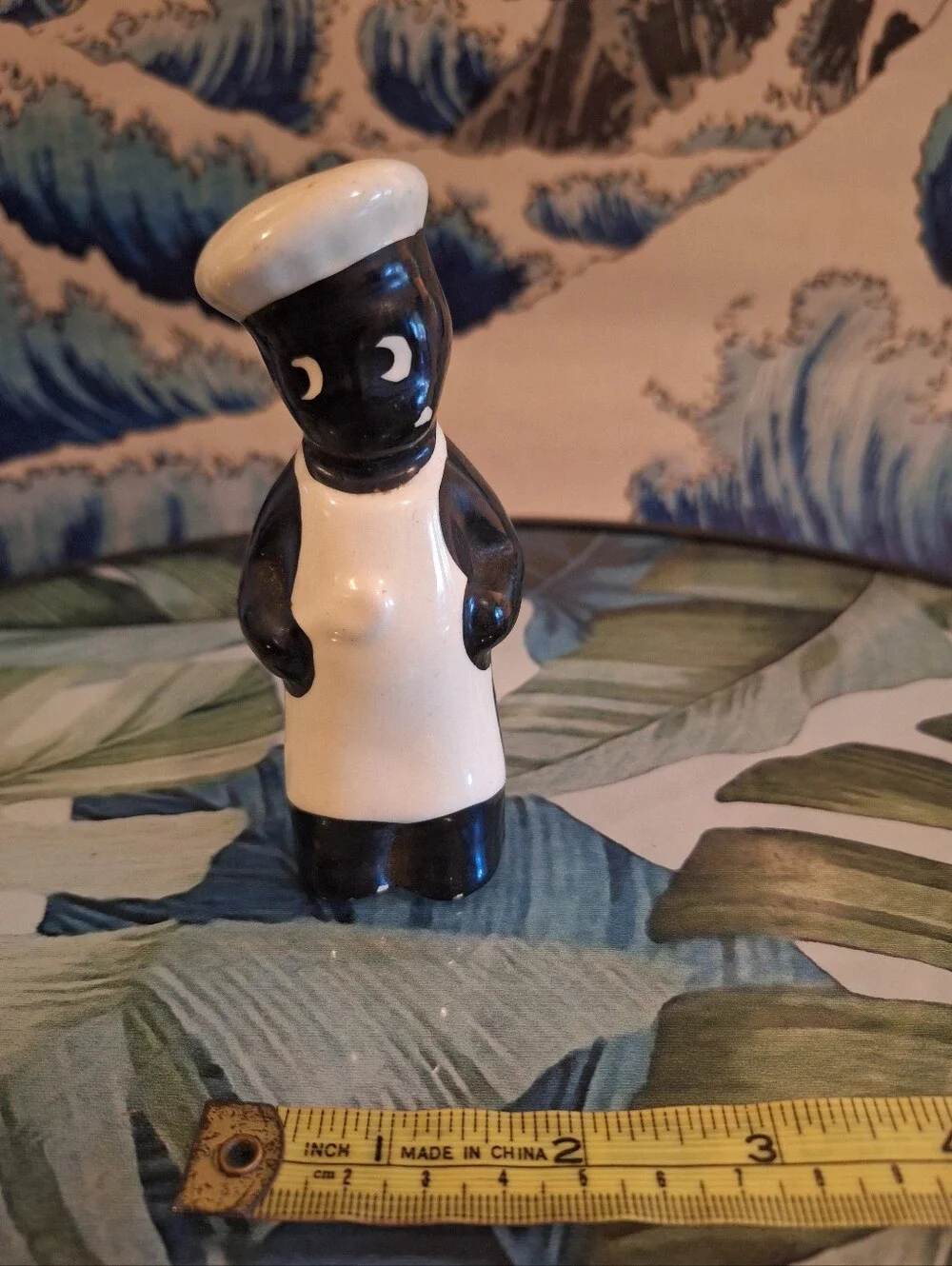 Vintage Cook Black Americana Single Shaker